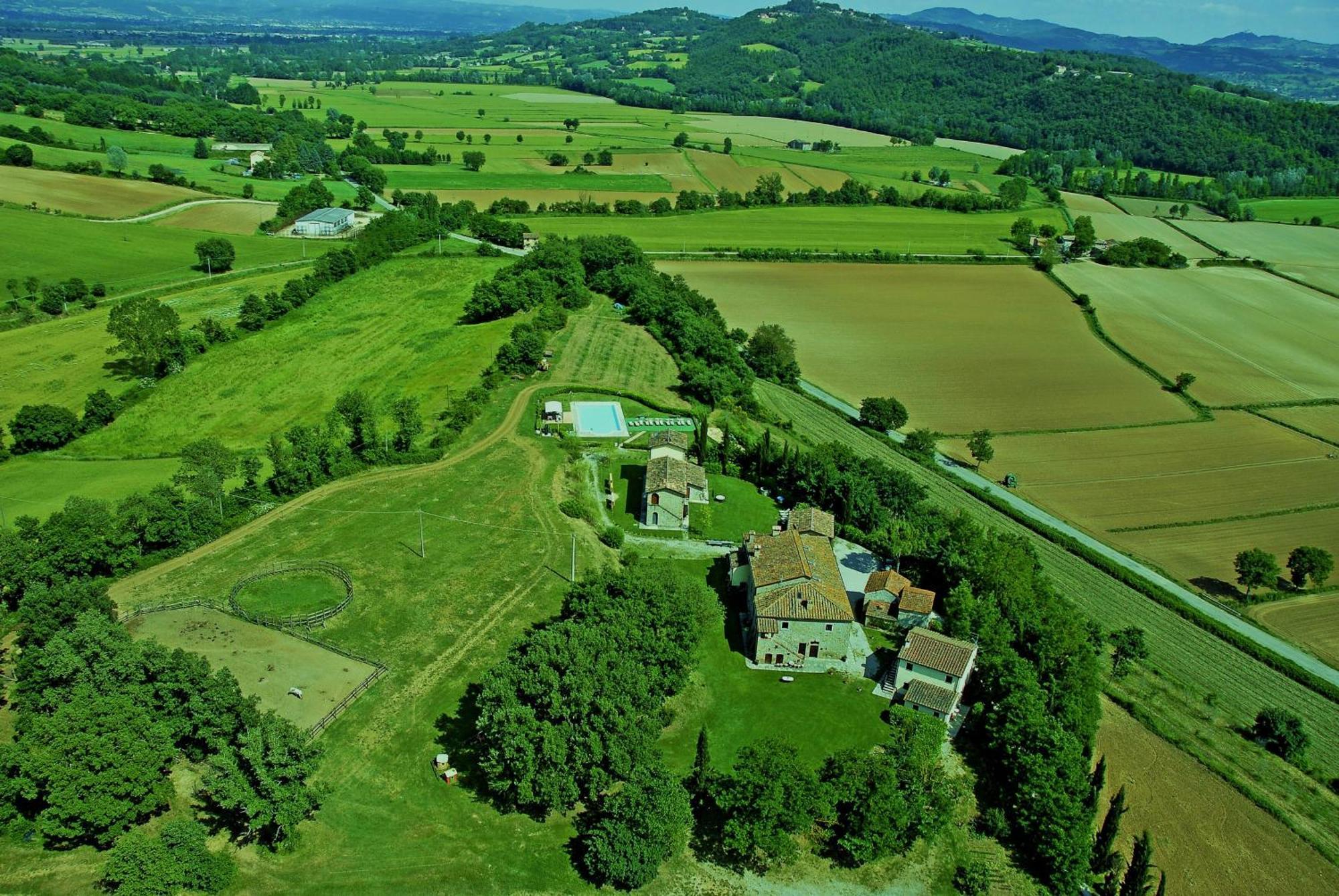 Agriturismo Il Sasso Anghiari Exteriör bild