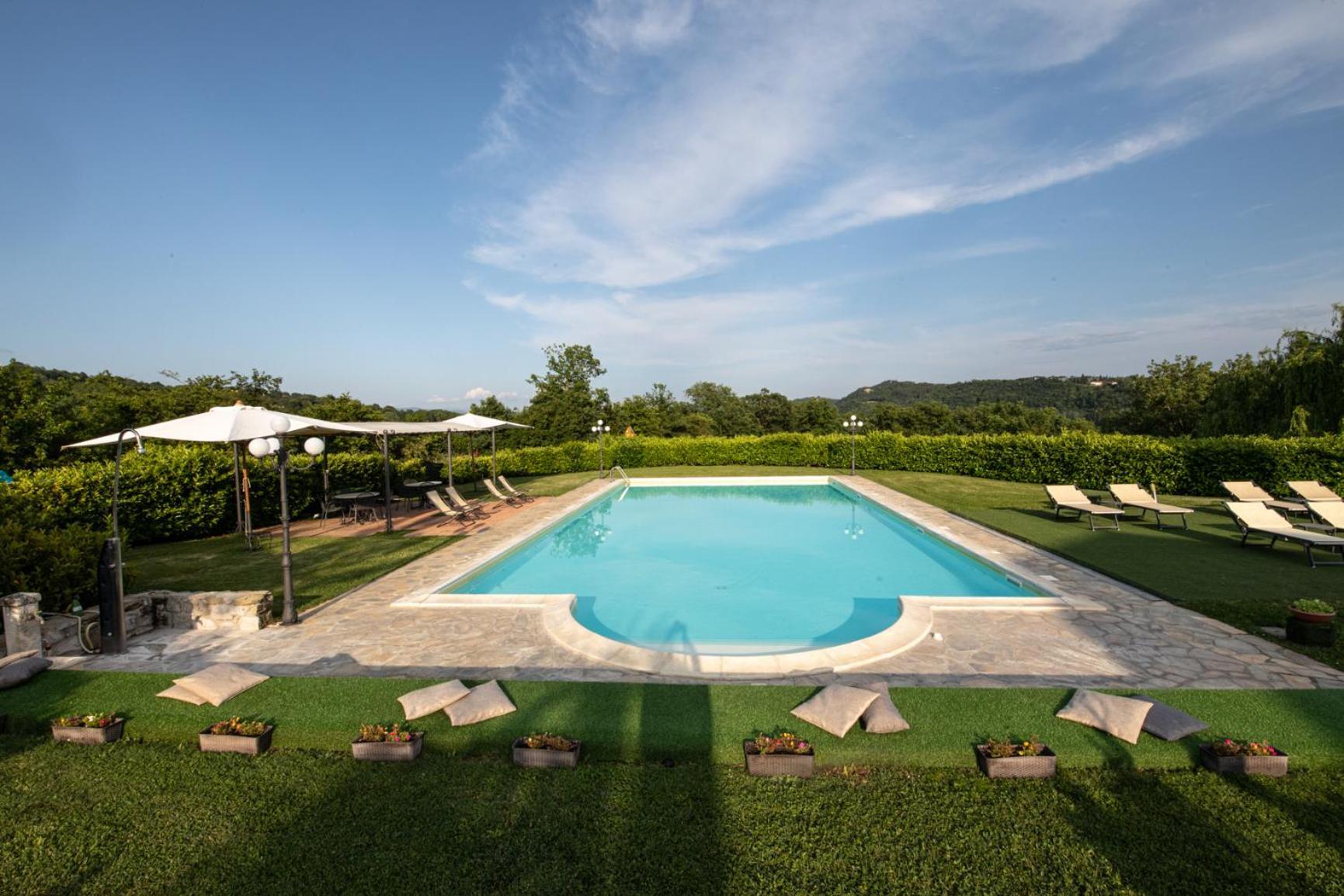 Agriturismo Il Sasso Anghiari Exteriör bild