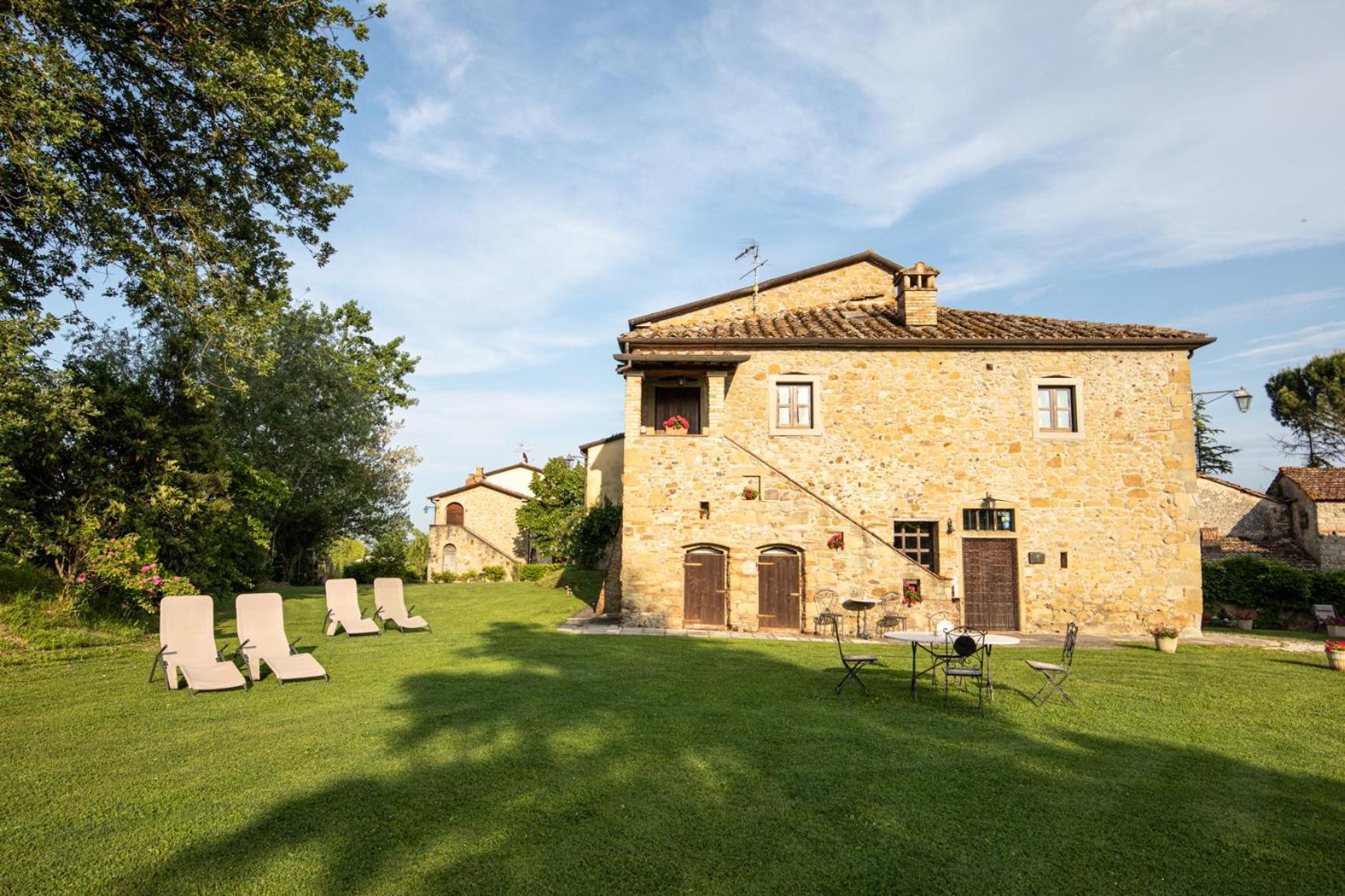 Agriturismo Il Sasso Anghiari Rum bild